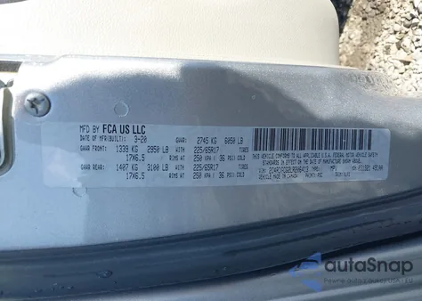 2020 Dodge Grand Caravan Sxt z USA, uszkodzony, nr VIN 2C4RDGCG2LR206413